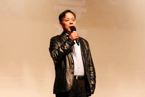 我们院长杨魁现场致辞