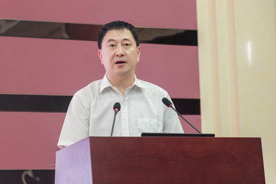 我们党委书记隋广军致辞